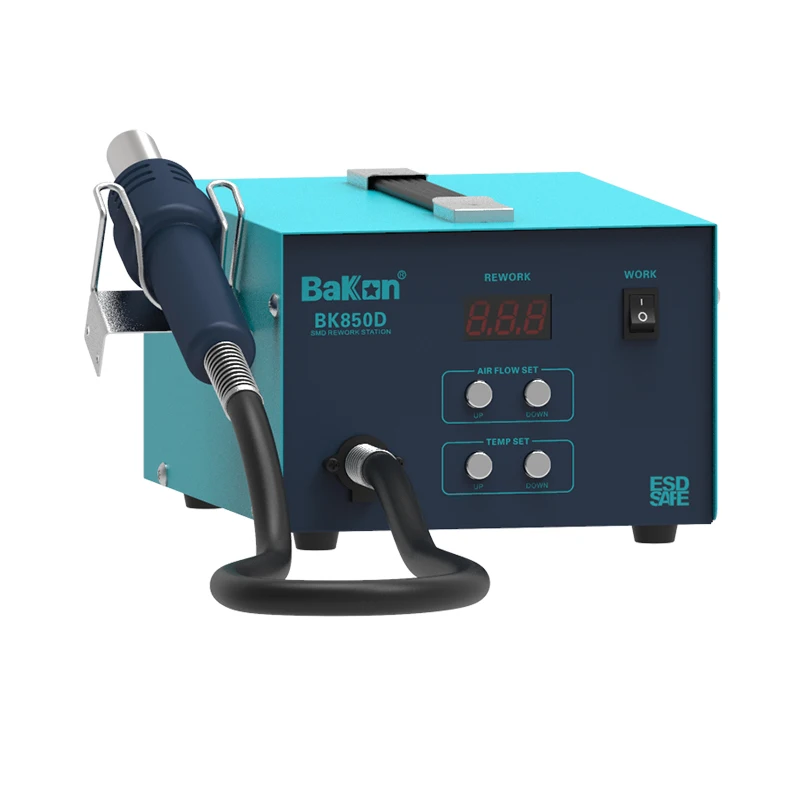 
Bakon Automatic Hot Air Gun Heating Soldering Rework Desoldering Station 