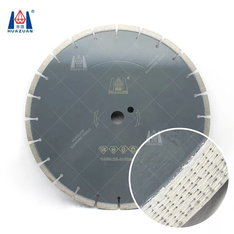 Arix Diamond Arrayed Segmented Laser Welded Diamond Saw Blade for Concrete Cutting