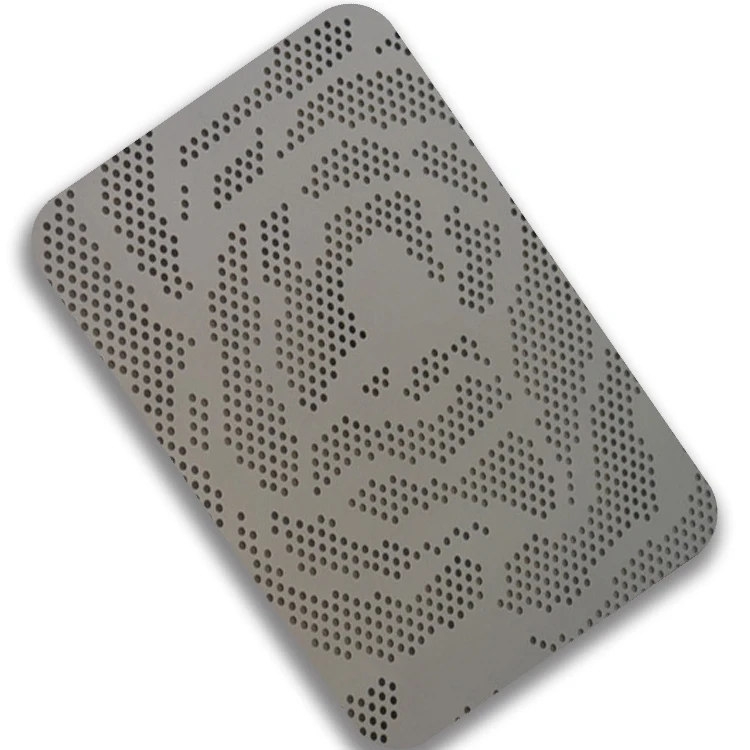 aisi sus 304 316 1mm 2mm 3mm thick Stainless steel perforated plate RV5-8 with holes ss sheet metal panels price suppliers