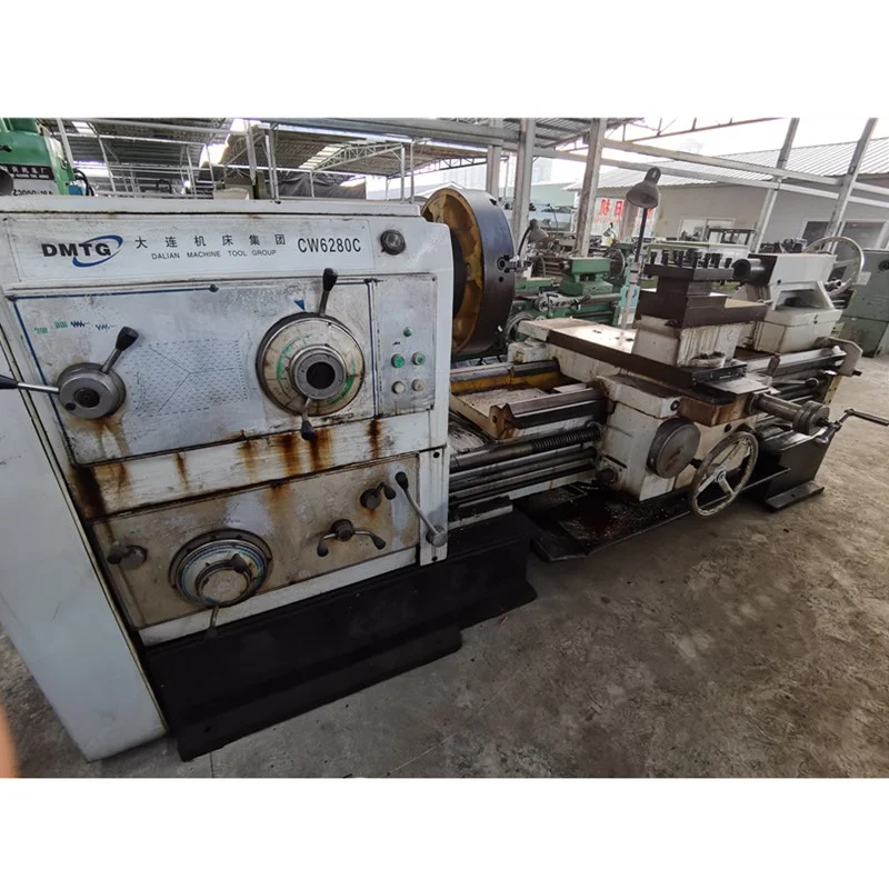 Big Cheap Turning Lathe Used Machinery Metal Lathe Used Lathe Machine Price