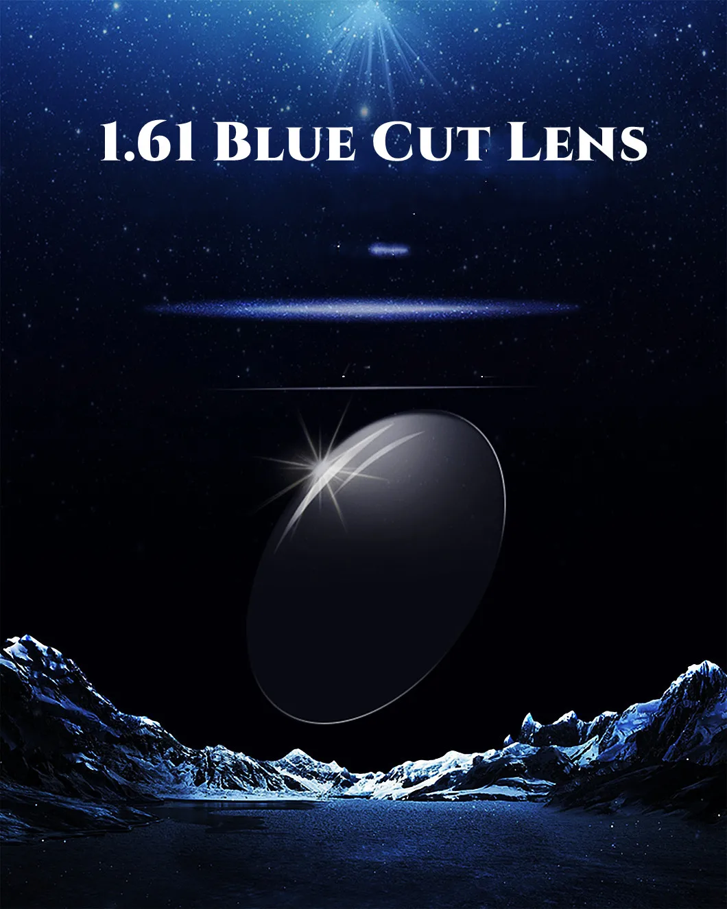 Factory 1.61 UV420 HMC EMI Blue Cut /Blue block lenses optical lens