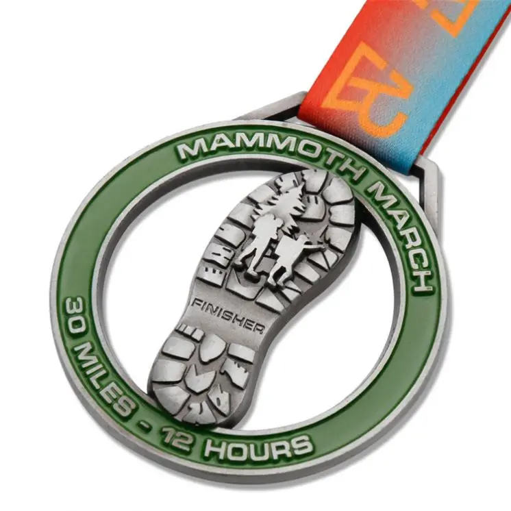 3D metal gold triathlon finisher game marathon running sports custom medal trophies and medals