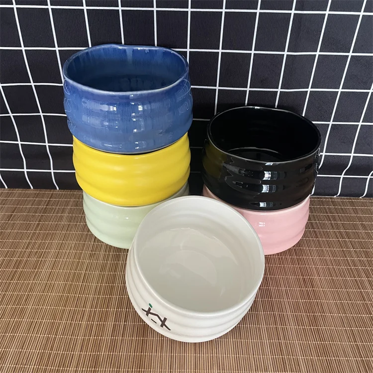 Harmony Hot Selling Craft Home Cheap Price Traditional Ceramic Different Colors Ceramic Matcha Bowl