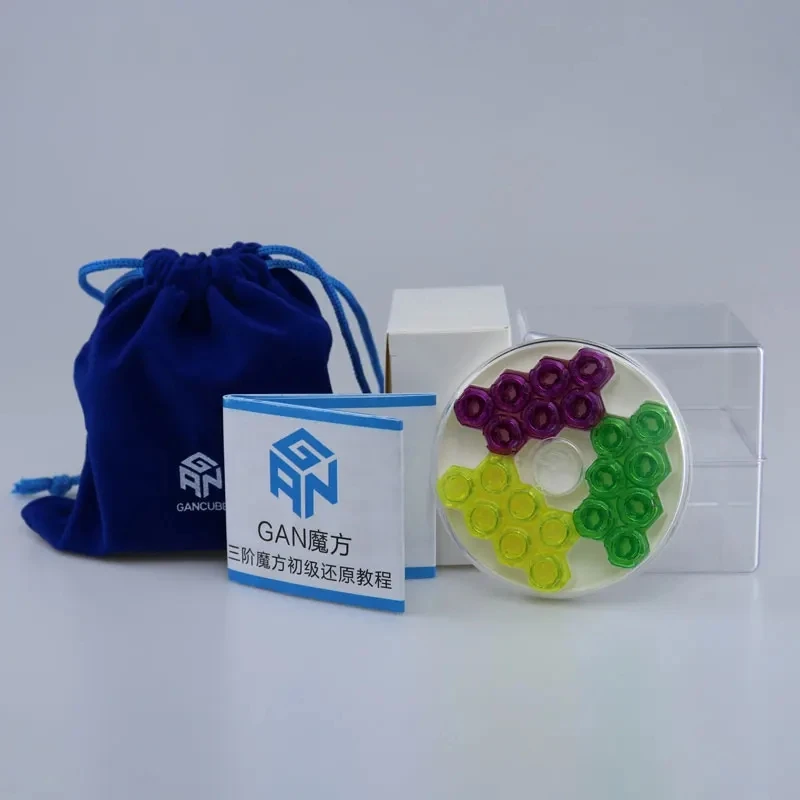 Stickerless  GAN 356 M Magnetic Speed Cube 3x3x3 Gan 356M Professional Fidget Toys