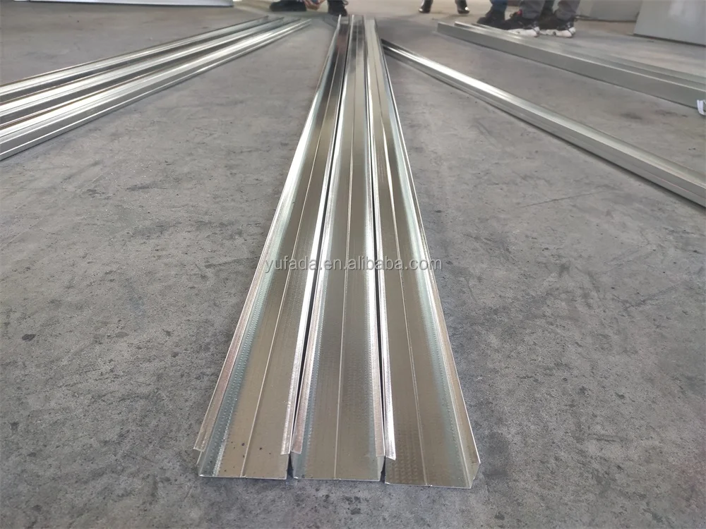 Customized C U-shaped steel automatic bolt track hydraulic cutting light steel keel bending machine