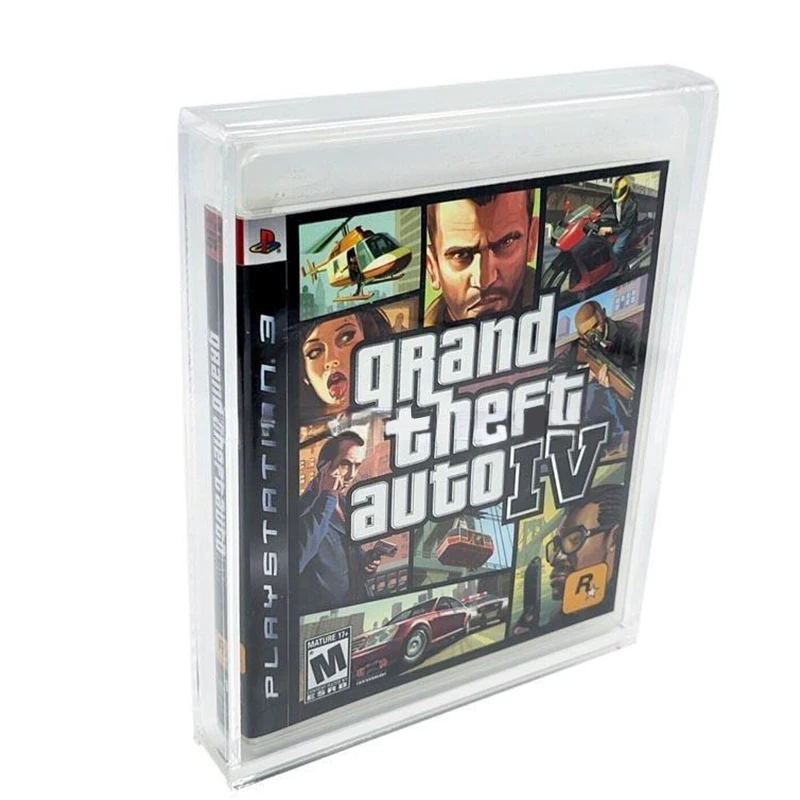 Guangdong Clear Protective Case Min 3MM PS5 PS4 PS3 Game Acrylic Display Box