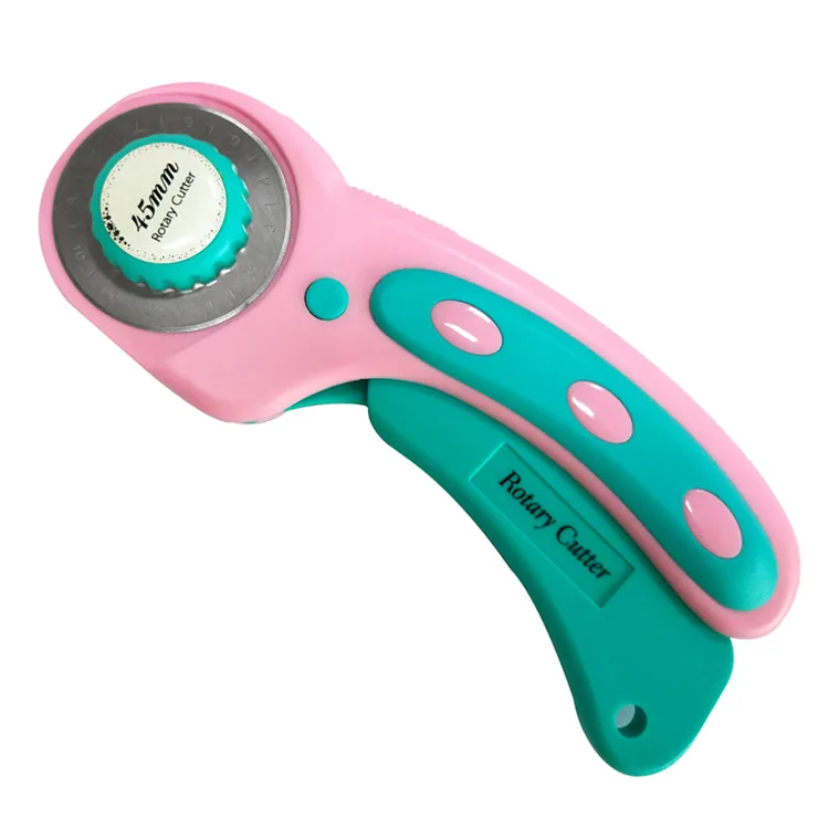 Pink and white 45mm Rotary Cutter ,45mm sewing cutter ,45mm quilting cutter
