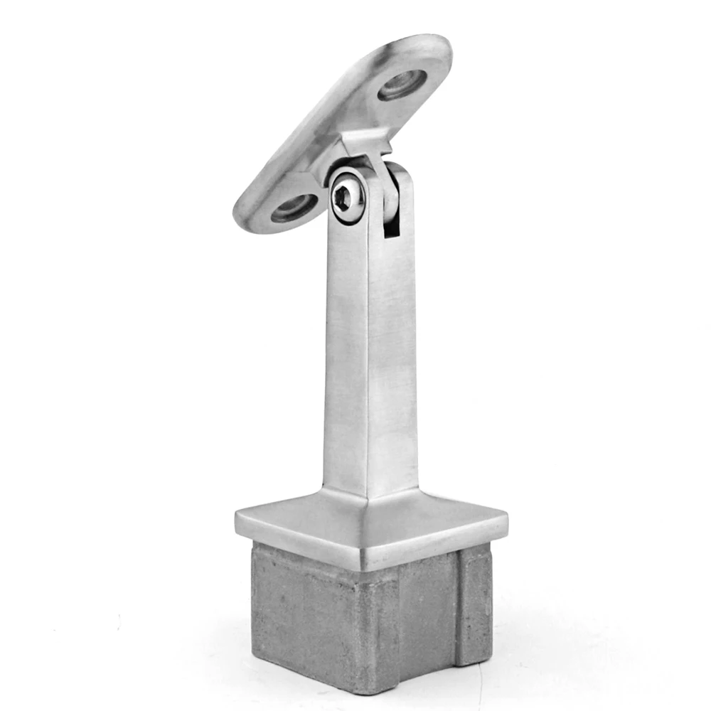 Casting Stair Balustrade Wall Mount 316 Stainless Steel Pipe Holder Glass Handrail Bracket  Stainless steel stairs, guardrails a