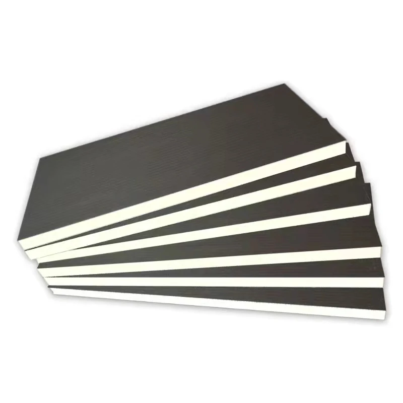 High-density closed-cell PIR rigid insulation board Polyurethane foam insulation wallboard Polyisocyanurate insulation board hig