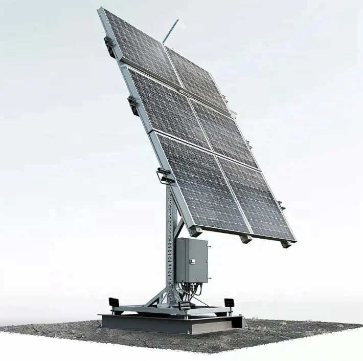 Factory Solar Tracking System 12KW Dual Axis Solar Tracker Sun Tracker