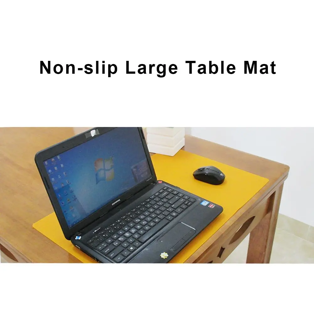 Custom Extra-Large Thicken Non-slip Waterproof Food Grade Silicone Placemats Flexible Table Mat