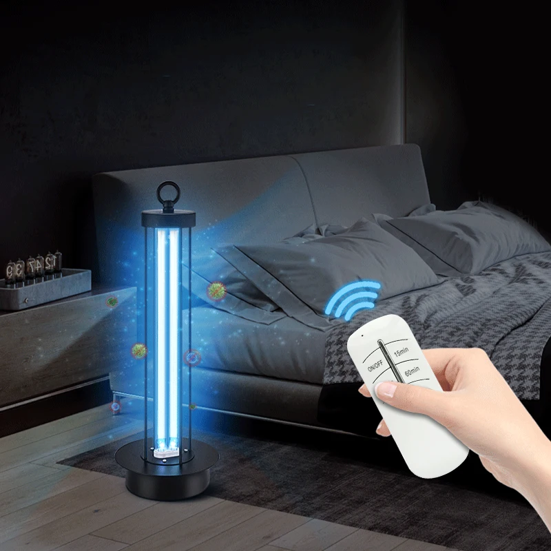 New arrival best selling items 187-254nm quartz glass uv light 38w uv standing lamp small uv lamp for car air conditioning