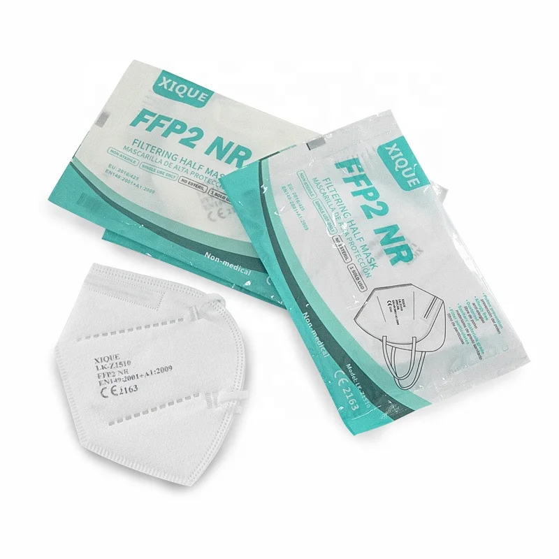 Mascherine Face Facial Faceshield En 149 2001 Mask High-standard Molded Certificate Ce Colorate Face Mask Ffp2 Without Valve