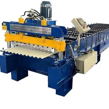 Hot Sale at 2024 Canton Fair Common Corrugated762 Roof Panel Roll Forming Machine