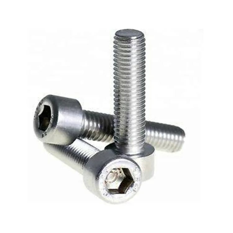 
Stainless Steel A2-70 M2 M3 M4 Cup Head Screw Internal Hex Bolt DIN912 