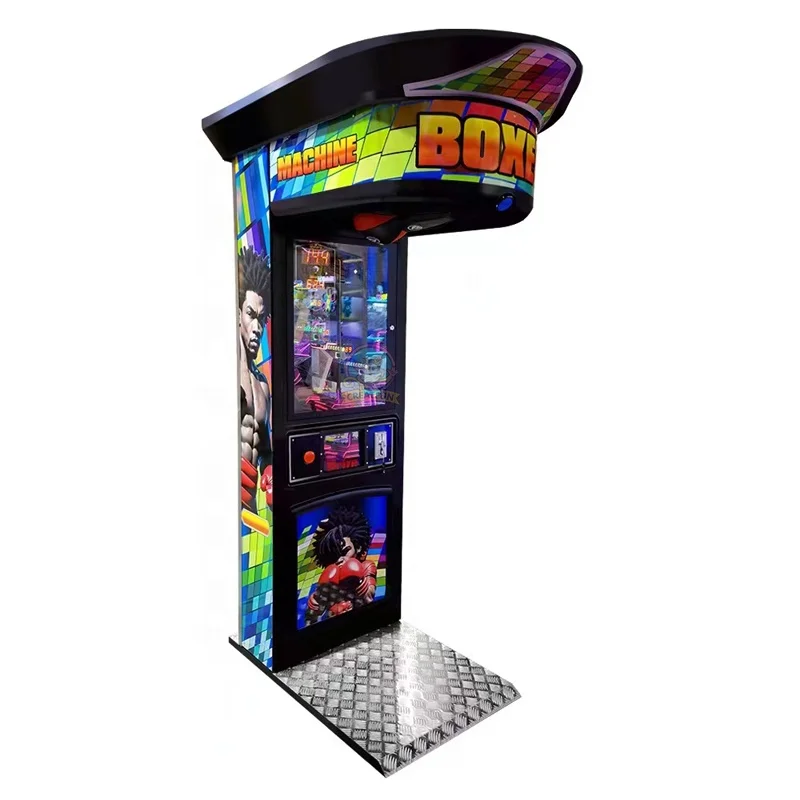 Coin Operated Electronic Arcade Boxing Game Machine Attractive Design Dynamometry Game Indoor Entertainment ODM Supply