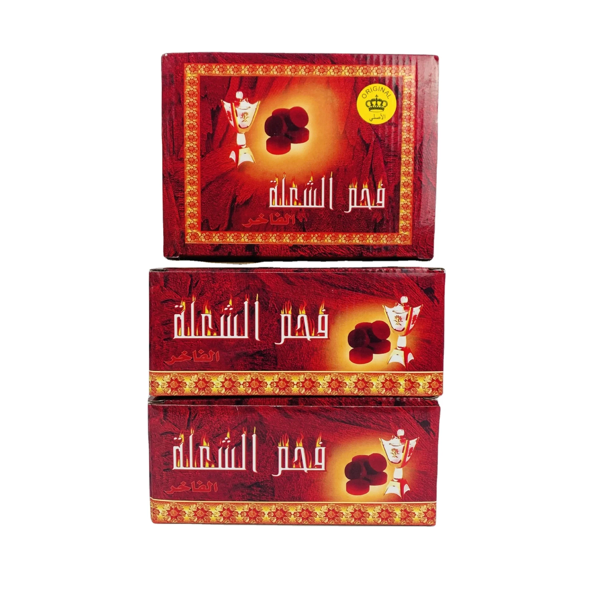 Оптовая продажа, уголь для кальяна, черный круглый бамбуковый кокосовый уголь для кальяна, для курения кальяна