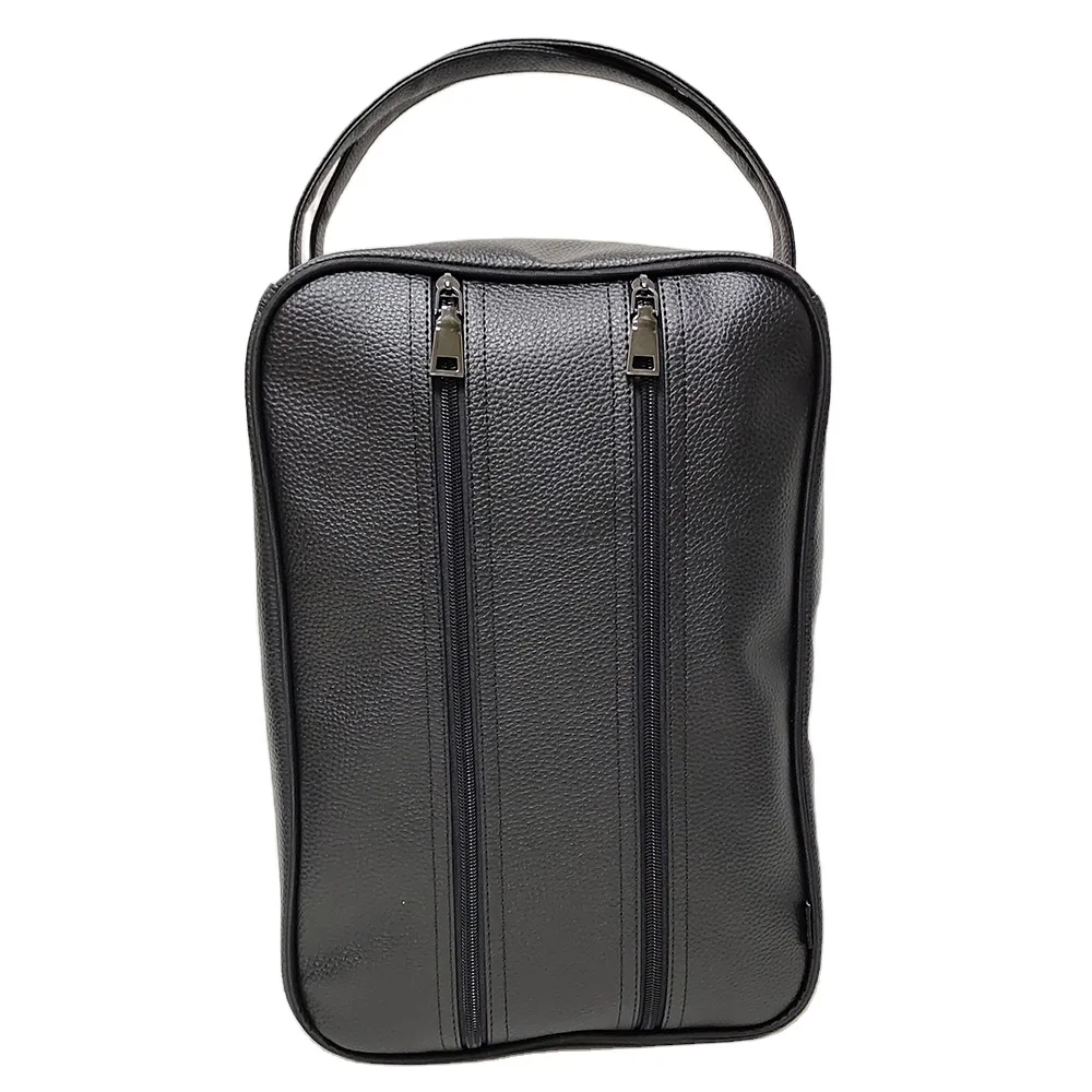 Carry Bag for Golf Shoes and Accessories Customizable Embroidery with Exclusive Logo for Travel OEM High Quality PU Leather