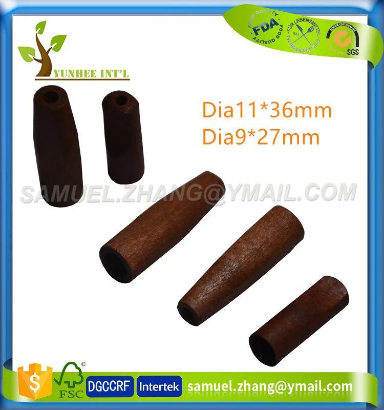 
Wholesale Cigar Holder Wooden Cigar Mouthpiece Tips Wood Filter Tips 