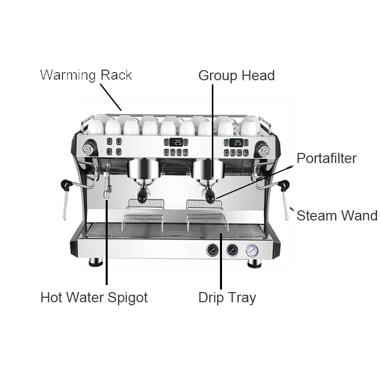 Wholesale Automatic Coffee machine 9 bar coffee machine espresso for restaurant and hotel cafetiere