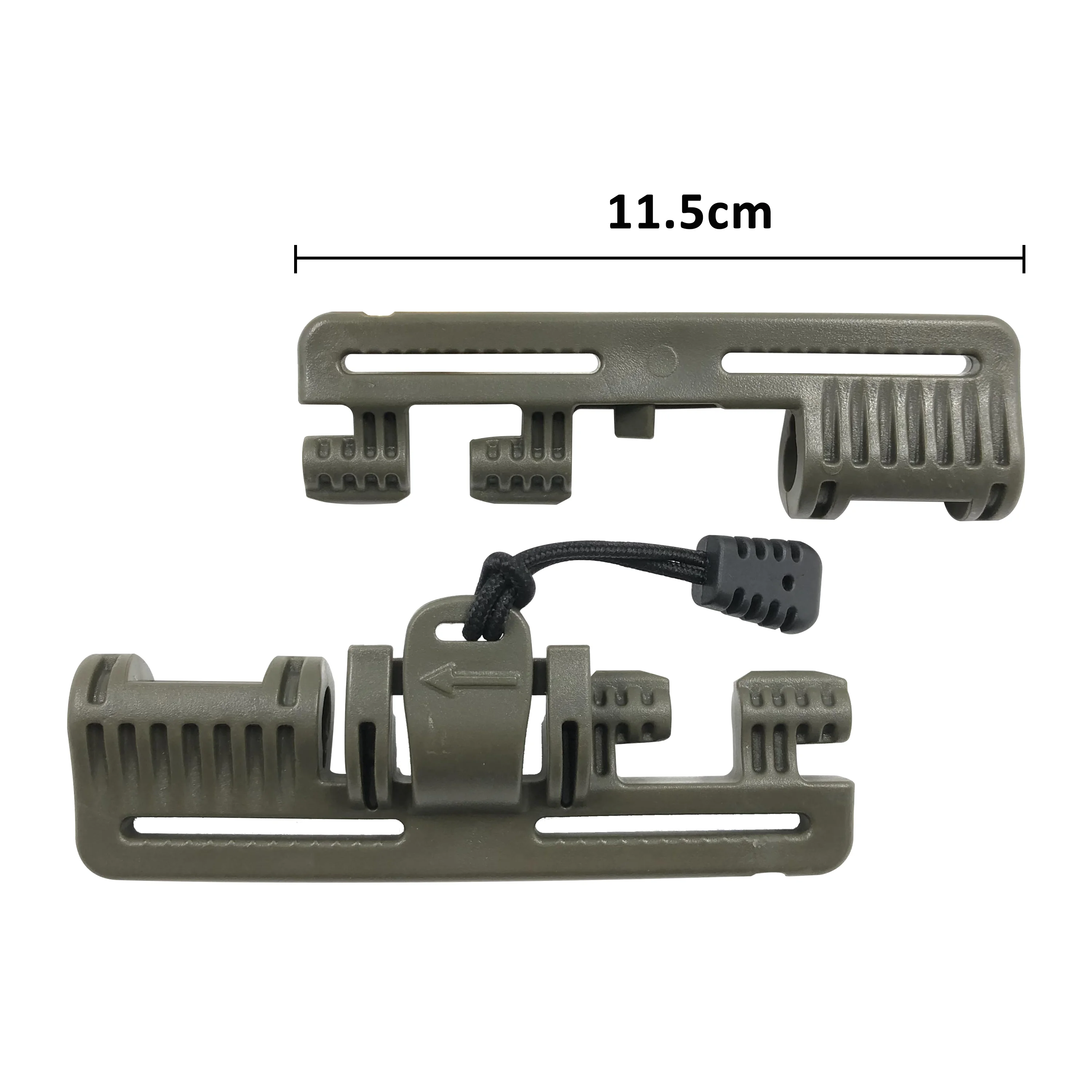 Tesnio High Quality Plastic Belt Buckle with Lock for Vest Quick release buckle POM a set