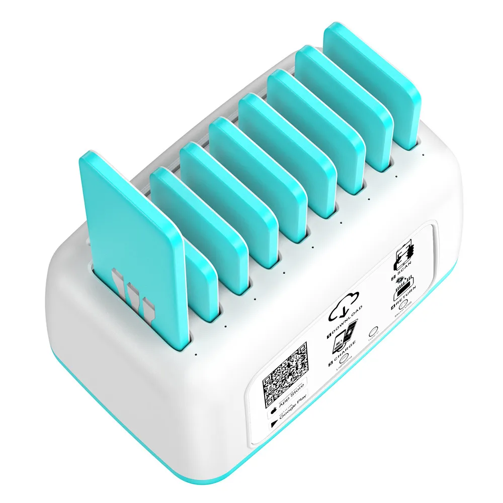 Mobile phone charging station rental shared system power bank rental station pos terminal sharing powebank