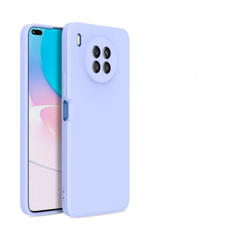 Shemax Case for Honor 50 Lite,Silicone Soft Gel Rubber Cover Anti-Scratch Protective Shockproof Rugged Case for Honor 50 Lite