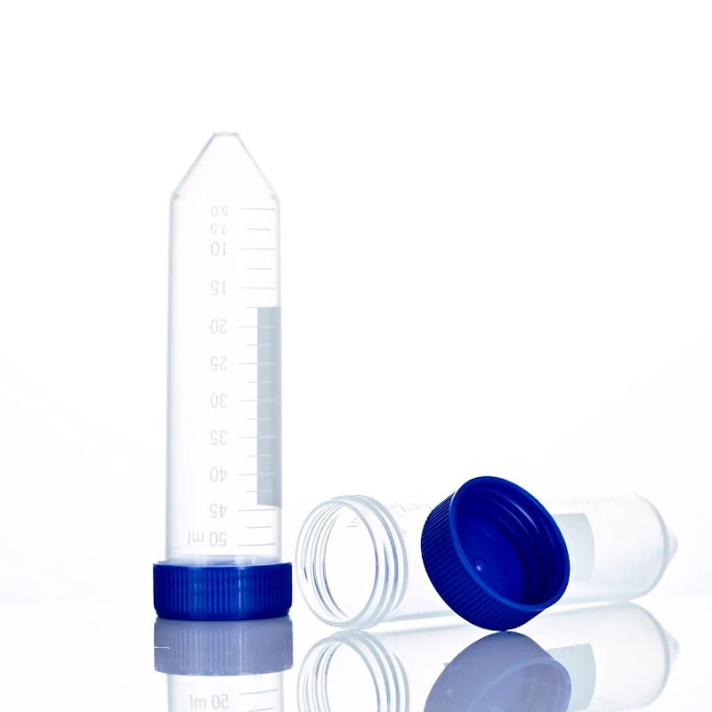 50ml Eppendorf Tube Screw Cap Sharp Conical Centrifuge Test tube