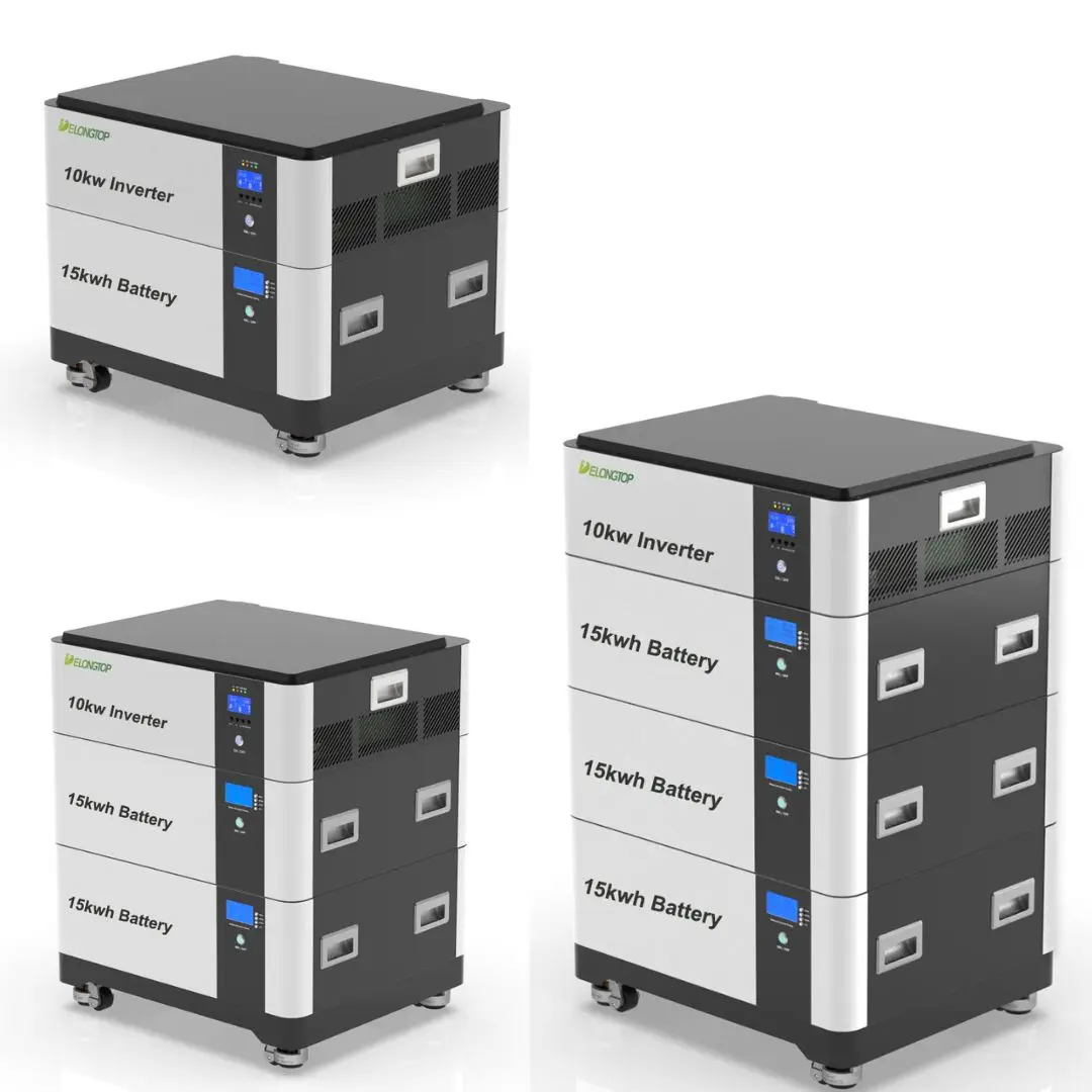 Все в одном инвертор и литиевая батарея LiFePO4 48v 200Ah 20kw 10kwh домашняя солнечная энергетическая система