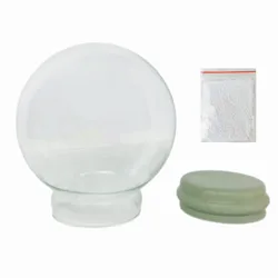80mm DIY Empty snow globe without the base