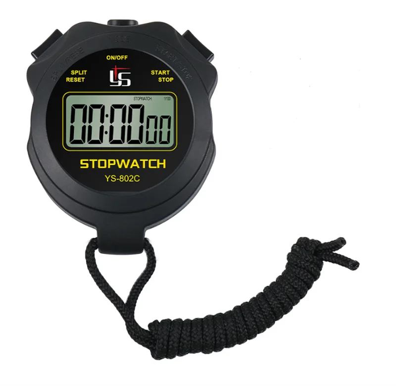 Single track electronicstopwatch timer competition track and field professional training referee sports fitness code table