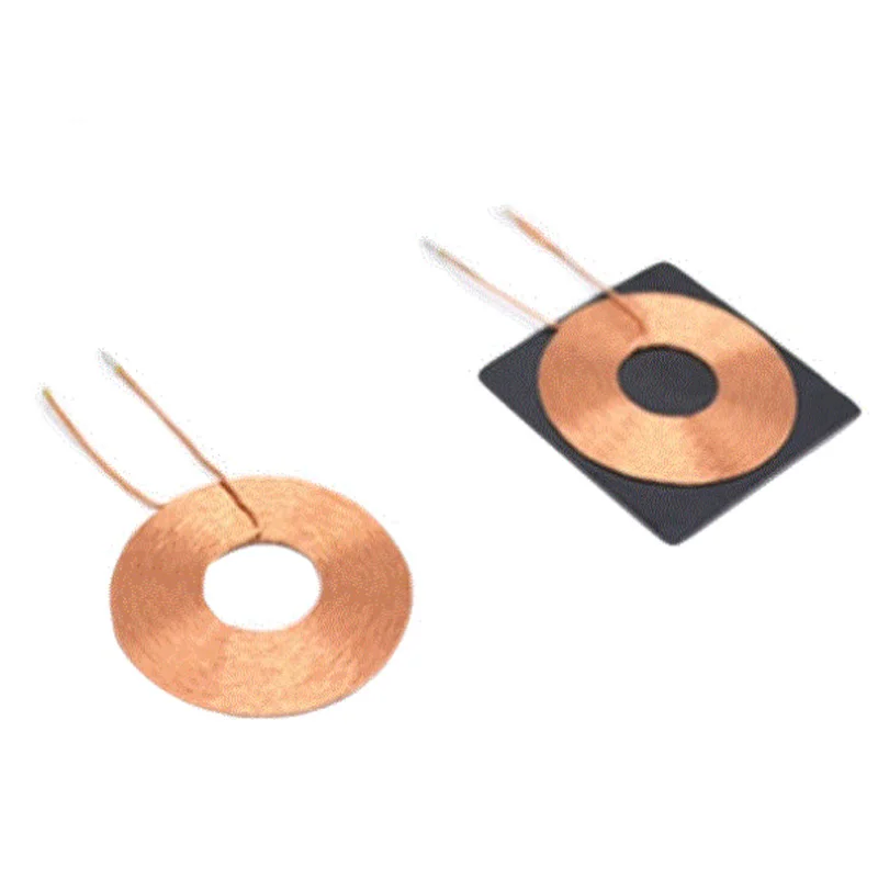 Customized Air core shaped Signal rfid coil Micro self-bonded air coil design 47mh inductor