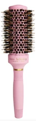 Custom LOG Drying Straightening Styling Comb Hairdressing Salon Natural Wild Boar Bristles Nami Hair Brush