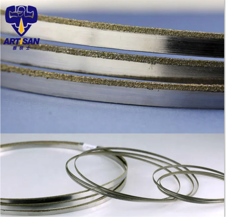 
Band saw blade diamond saw blade for cutting crystal gem cutting tools 