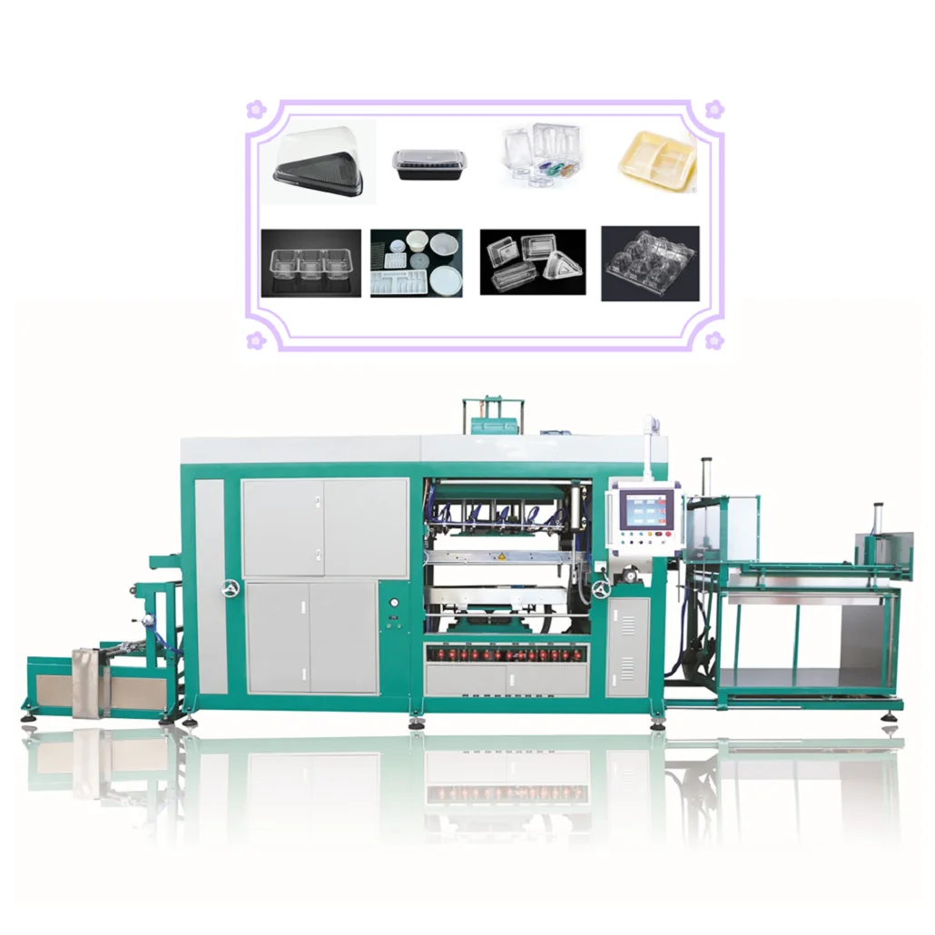 Supermarket PET Fruit Tray Vacuum Forming Machine