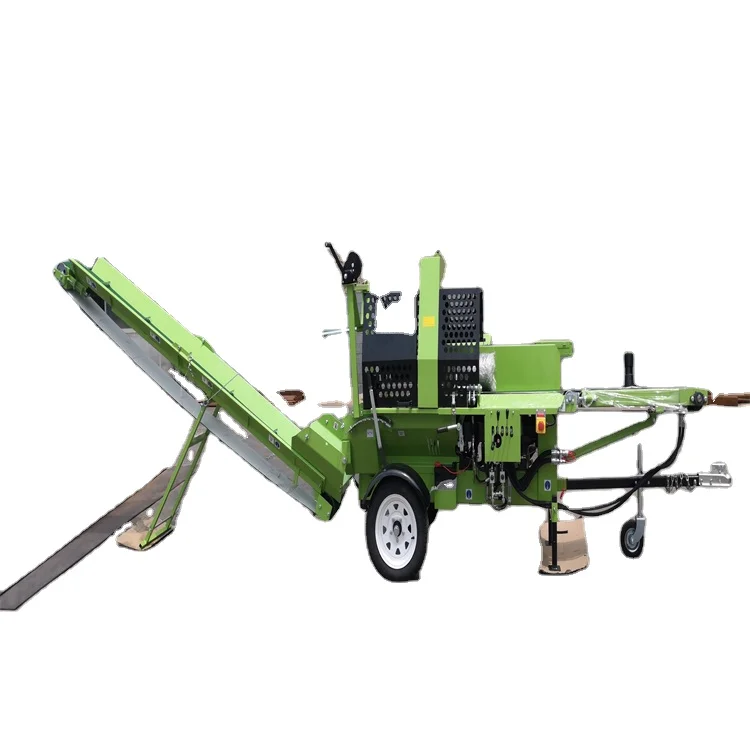 Newest cheap 20Ton Gasoline Engine Firewood Processor