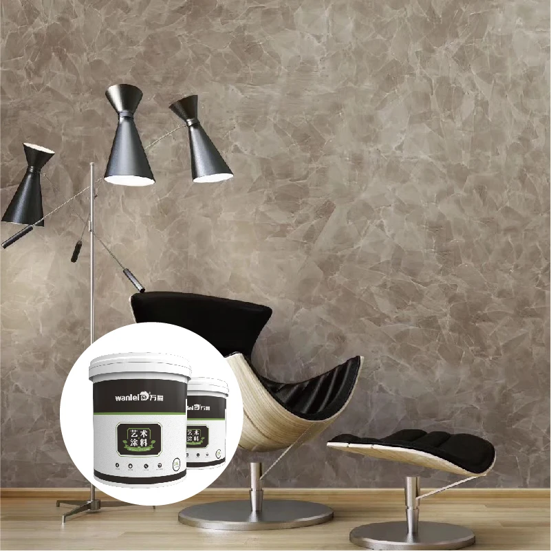 Wanlei серый цвет старинный эффект декоративные цветные штукатурки цемент