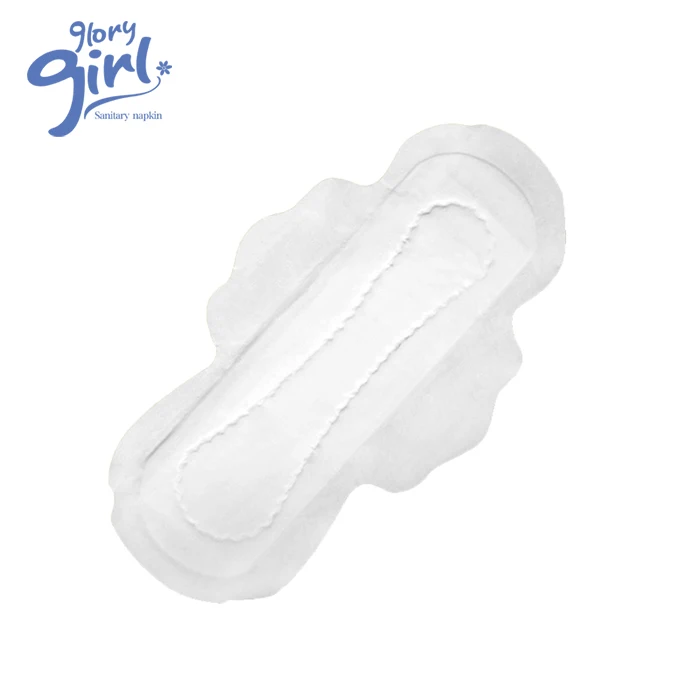 Wholesale disposable menstrual pads female organic cotton sanitary napkin pads