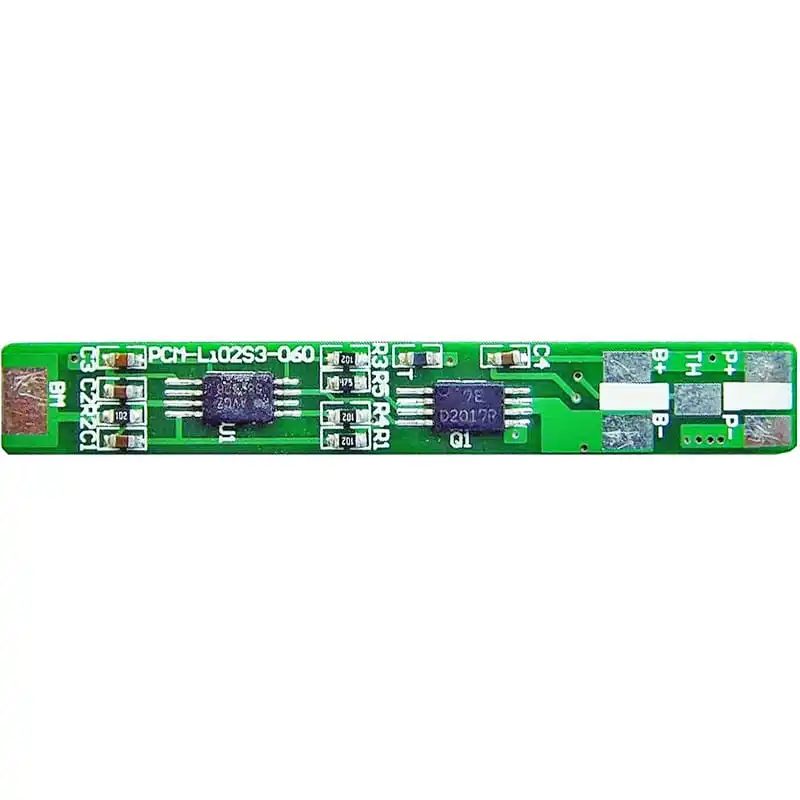 2s 3A BMS для 7 2 В 4 литий-ионный/литий-полимерный 6 LiFePO4 аккумулятор с размером NTC L45 * W7 T2.5 мм (PCM-Li02S3-060)