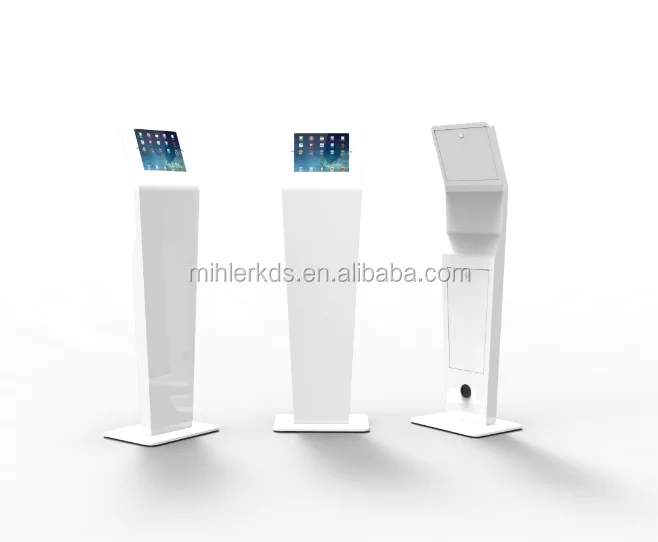 Напольная подставка для iPad серии Navigator с пользовательским клейким корпусом Graphic