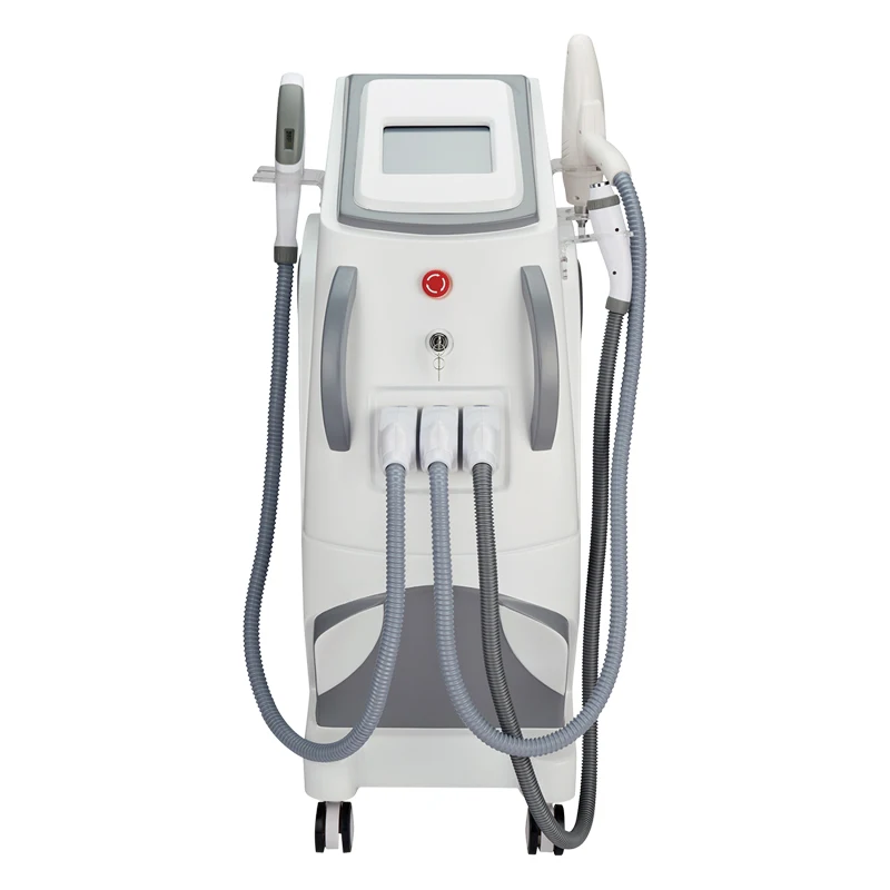 HOT Multifunction beauty machine 3 in 1 elight ipl opt shr rf nd Yag Laser Tattoo removal/hair removal machine