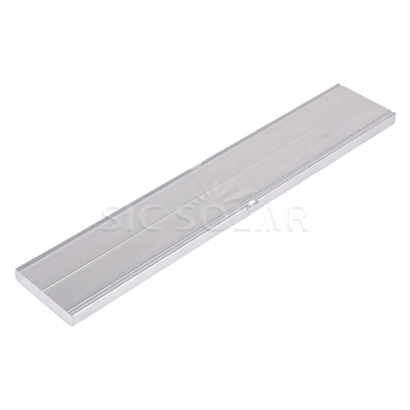 Solar Accessories PV Mounting System Solar Bracket Rail Extension Connector Metal Rail Splice