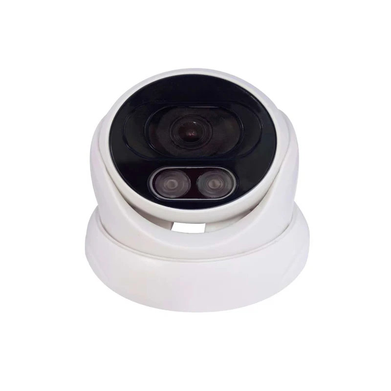AHD 1080P Внутренняя камера видеонаблюдения, ИК светодиодная цветная камера ночного видения для дневного и ночного видеонаблюдения с теплым светом, Ahd купольная камера