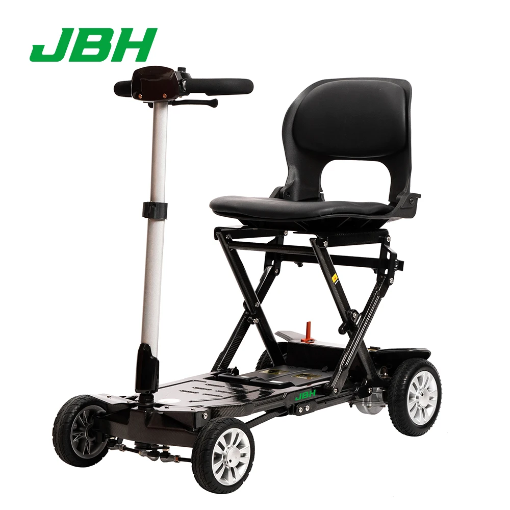 Factory hot selling Elderly Electric 4 Wheel Disabled Handicap Folding Foldable Mobility Scooters