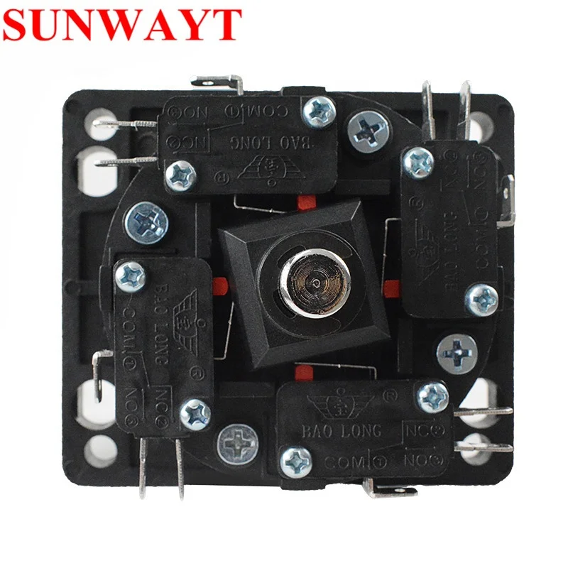 New American Style Joystick Arcade Rocker 4 way 8 way HAPP Style Joystick Red yellow blue green black and white top ball