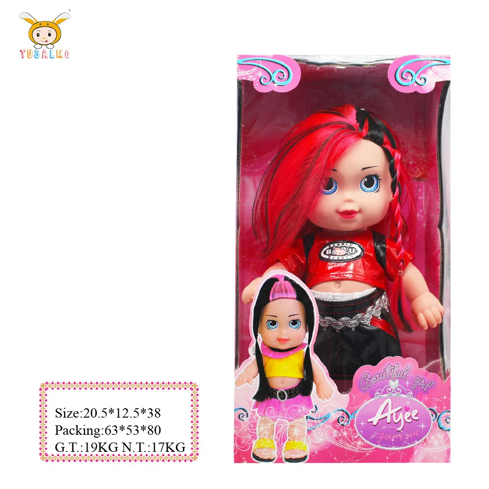 Tusalmo wholesale beautiful cute custom handmade playing girl toys doll