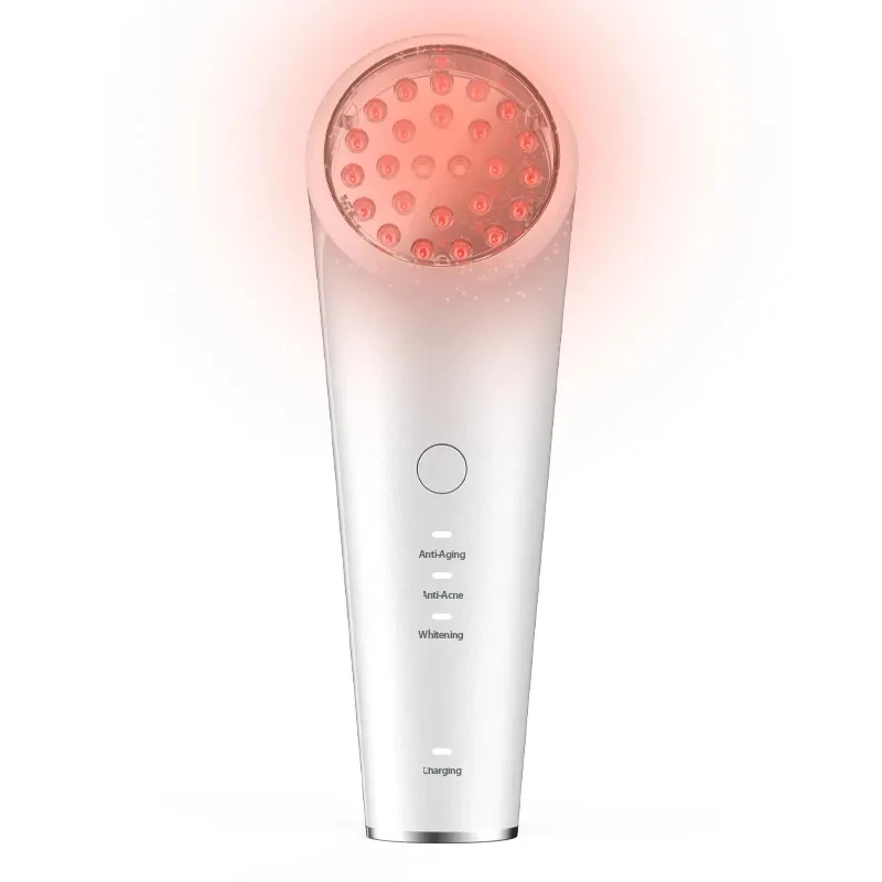 Portable Electric Anti Wrinkle Skin Rejuvenation Red Infrared Light Therapy Beauty Device