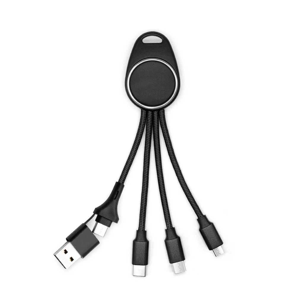 5 in 1 Charger Cable Mobile Phone Chargers Usb Cable Adjustable 16 Colors Decoration Gift for Promotion&Business