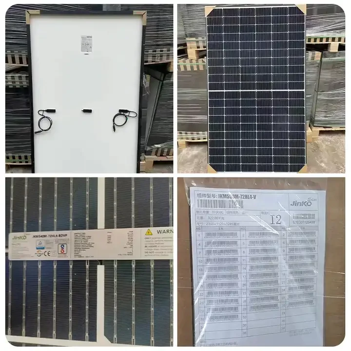 Factory Supply Solar Panels Type Sunpower Monocrystalline Bifacial Solar Panels Half Cell Integrated Photovoltaic System