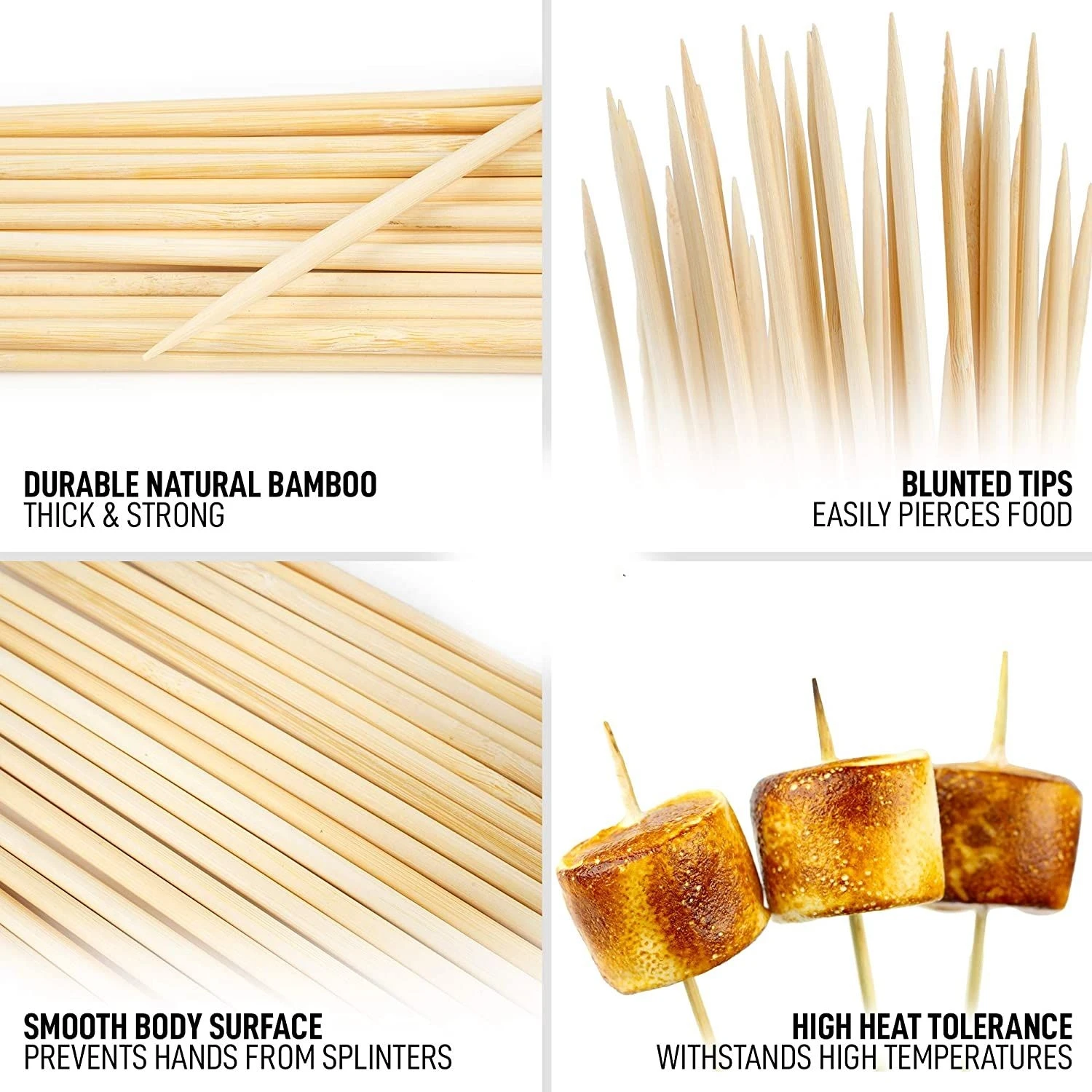 Thin Long Disposable Fried Potato Chips bamboo stick